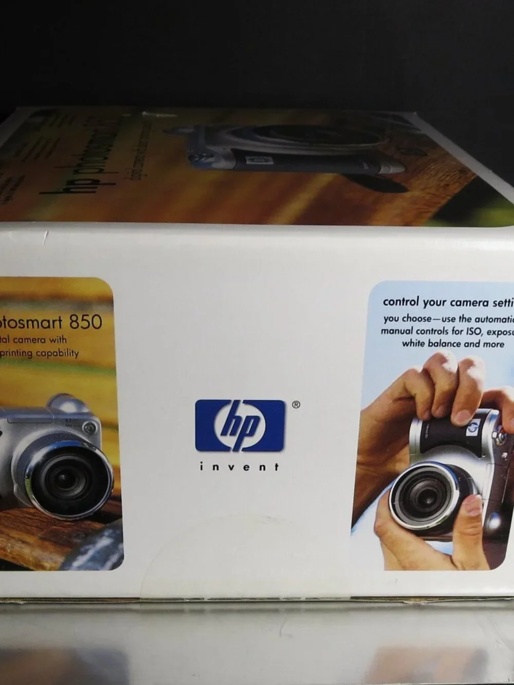 Vintage Digital Camera HP Photosmart 850 xi Camera Original Box Works